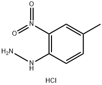 (4-Methyl-2-nitrophenyl)hydrazine hydrochloride 结构式