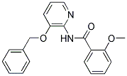 (2-METHOXYPHENYL)-N-(3-(PHENYLMETHOXY)(2-PYRIDYL))FORMAMIDE 结构式