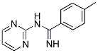 4-METHYL-N-PYRIMIDIN-2-YLBENZENECARBOXIMIDAMIDE 结构式