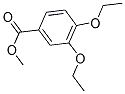 3,4-DIETHOXYBENZOIC ACID METHYL ESTER 结构式