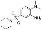 N-[2-AMINO-4-(PIPERIDIN-1-YLSULFONYL)PHENYL]-N,N-DIMETHYLAMINE 结构式