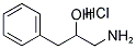 1-Amino-3-phenyl-propan-2-ol hydrochloride 结构式