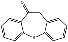 二苯并[B,F]硫杂卓-10(11H)-酮 结构式