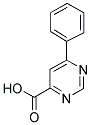 6-PHENYL-4-PYRIMIDINECARBOXYLIC ACID 结构式