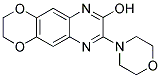 8-MORPHOLIN-4-YL-2,3-DIHYDRO[1,4]DIOXINO[2,3-G]QUINOXALIN-7-OL 结构式