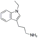 3-(1-ETHYL-1H-INDOL-3-YL)PROPAN-1-AMINE 结构式