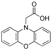 PHENOXAZINE-10-ACETIC ACID 结构式