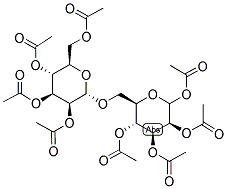 ACETYL 6-O-(2,3,4,6-TETRA-O-ACETYL-A-D-MANNOPYRANOSYL)-2,3,4-TRI-O-ACETYL-D-MANNOPYRANNOSE 结构式