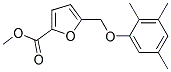 5-((2,3,5-三甲基苯氧基)甲基)呋喃-2-羧酸甲酯 结构式