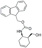 FMOC-(+/-)-CIS-2-HYDROXYMETHYL-4-CYCLOHEXENYL-1-AMINE 结构式