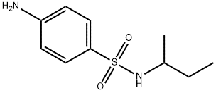 4-氨基-N-(仲丁基)苯磺酰胺 结构式