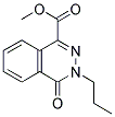 4-OXO-3-PROPYL-3,4-DIHYDRO-PHTHALAZINE-1-CARBOXYLIC ACID METHYL ESTER 结构式