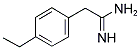 2-(4-ETHYL-PHENYL)-ACETAMIDINE 结构式