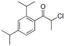 2-CHLORO-1-(2,4-DIISOPROPYL-PHENYL)-PROPAN-1-ONE 结构式