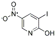 2-Hydroxy-3-iodo-5-nitropyridine 结构式
