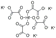 POTASSIUM TETRAOXALATOHAFNATE(IV) 结构式