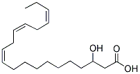 3(R,S)-羟基-11(Z),14(Z),17(Z)-二十碳三烯酸 结构式