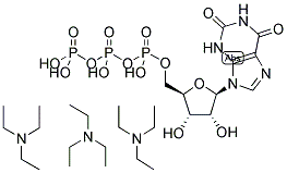 XANTHOSINE-5'-TRIPHOSPHATE, TRIETHYLAMMONIUM SALT 结构式