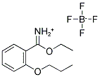 ETHYL (2-PROPOXY)BENZIMIDATE, HYDROTETRAFLUOROBORIDE 结构式