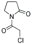 1-(2-CHLORO-ACETYL)-PYRROLIDIN-2-ONE 结构式