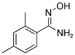 N-HYDROXY-2,4-DIMETHYL-BENZAMIDINE 结构式