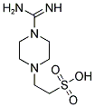2-(4-CARBAMIMIDOYL-PIPERAZIN-1-YL)-ETHANESULFONIC ACID 结构式