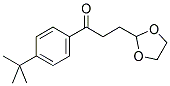 4'-TERT-BUTYL-3-(1,3-DIOXOLAN-2-YL)PROPIOPHENONE 结构式