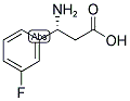 (R)-3-氨基-3-(3-氟苯基)-丙酸 结构式