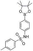 4-(TOLUENE-4-SULFONYLAMINO)PHENYLBORONIC ACID, PINACOL ESTER 结构式