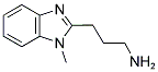 3-(1-METHYL-1H-BENZOIMIDAZOL-2-YL)-PROPYLAMINE 结构式