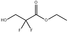 2,2-二氟-3-羟基丙酸乙酯 结构式