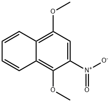 1,4-DIMETHOXY-2-NITRONAPHTHALENE 结构式