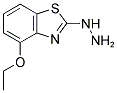 4-ETHOXY-2-HYDRAZINO-1,3-BENZOTHIAZOLE 结构式