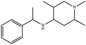 (1-PHENYL-ETHYL)-(1,2,5-TRIMETHYL-PIPERIDIN-4-YL)-AMINE 结构式
