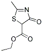 ETHYL 2-METHYL-4-OXO-4,5-DIHYDRO-1,3-THIAZOLE-5-CARBOXYLATE 结构式