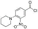 3-NITRO-4-PIPERIDIN-1-YL-BENZOYL CHLORIDE 结构式