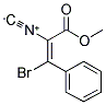 METHYL-2-ISOCYANO-3-BROMO-3-PHENYLACROLEATE (CIS) 结构式
