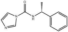 N-[(R)-(+)-1-PHENYLETHYL]IMIDAZOLE-1-CARBOXAMIDE 结构式