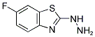 1-(6-FLUOROBENZO[D]THIAZOL-2-YL)HYDRAZINE 结构式