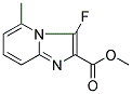 3-FLUORO-5-METHYL-2H-IMIDAZO[1,2-A]PYRIDINE-2-CARBOXYLIC ACID METHYL ESTER 结构式