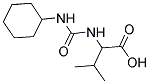 2-([(CYCLOHEXYLAMINO)CARBONYL]AMINO)-3-METHYLBUTANOIC ACID 结构式