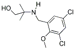 2-((3,5-DICHLORO-2-METHOXYBENZYL)AMINO)-2-METHYLPROPAN-1-OL 结构式