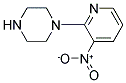 1-(3-NITROPYRIDIN-2-YL)PIPERAZINE 结构式