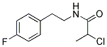 2-CHLORO-N-[2-(4-FLUOROPHENYL)ETHYL]PROPANAMIDE 结构式