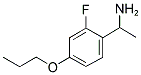 1-(2'-FLUORO-4'-N-PROPYLOXYPHENYL)ETHYLAMINE 结构式