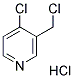 4-CHLORO-3-CHLOROMETHYL-PYRIDINE HYDROCHLORIDE 结构式