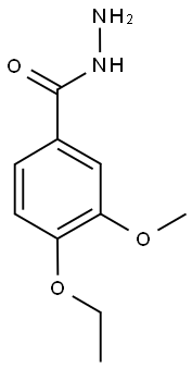 4-Ethoxy-3-methoxybenzohydrazide 结构式