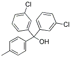 3,3'-DICHLORO-4''-METHYLTRITYL ALCOHOL 结构式