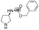 (R)-PYRROLIDIN-3-YL-CARBAMIC ACID BENZYL ESTER 结构式