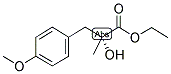 ETHYL (R)-2-HYDROXY-2-METHYL(4-METHOXYBENZENE)PROPANOATE 结构式